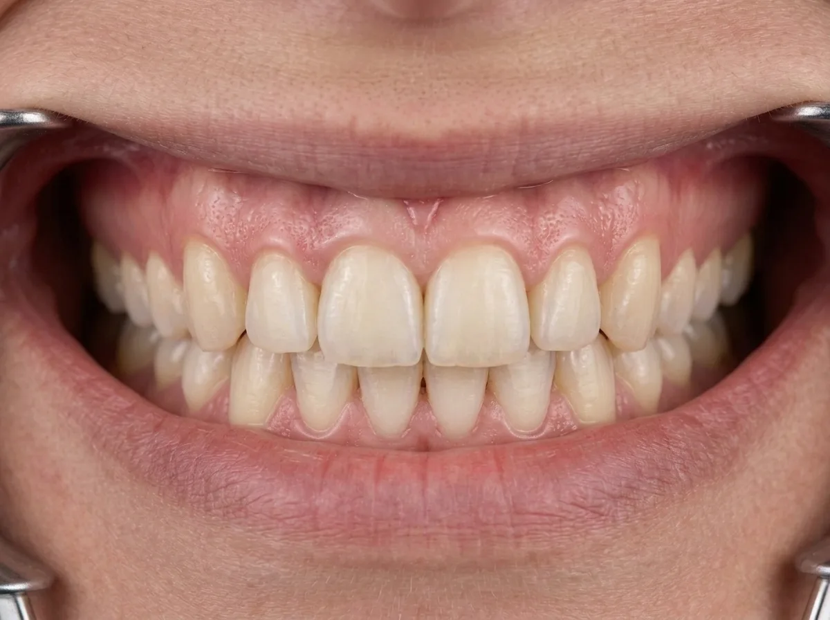 Single Front Tooth Implant — after