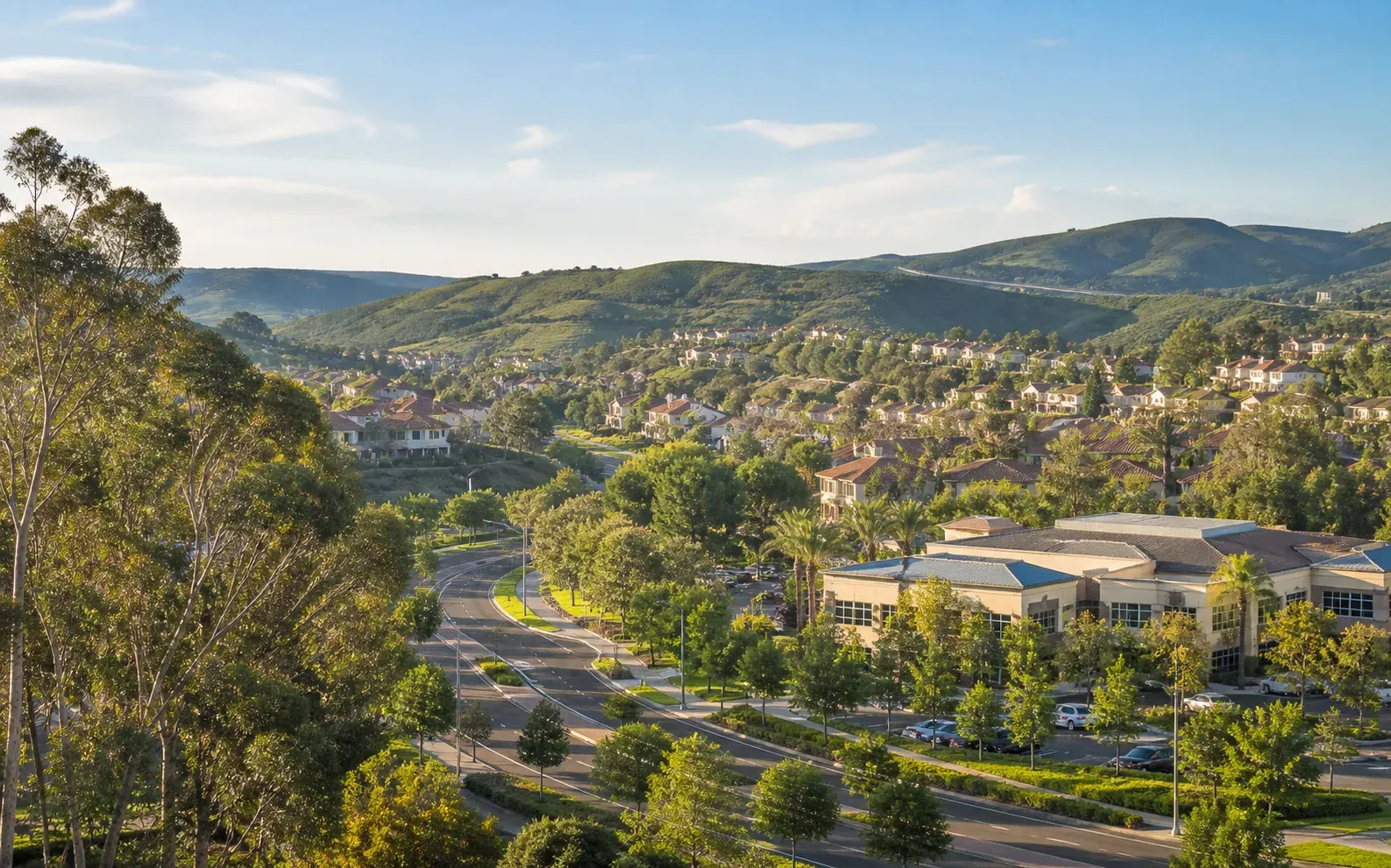 South Orange County landscape inspired by Laguna Hills
