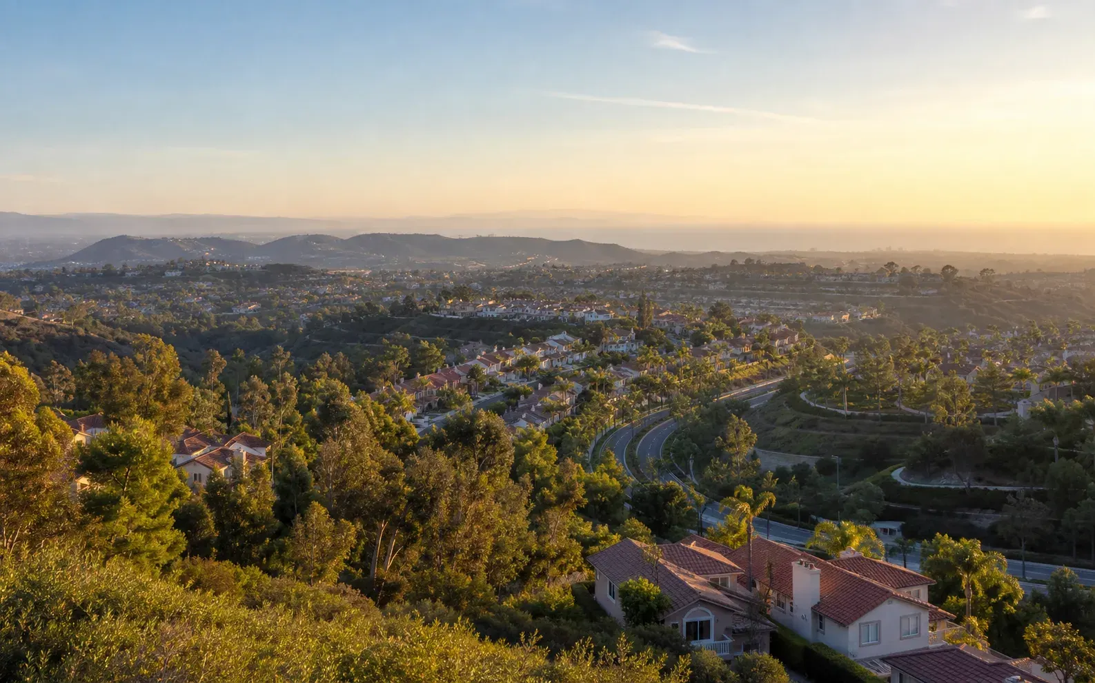 South Orange County landscape inspired by Laguna Niguel